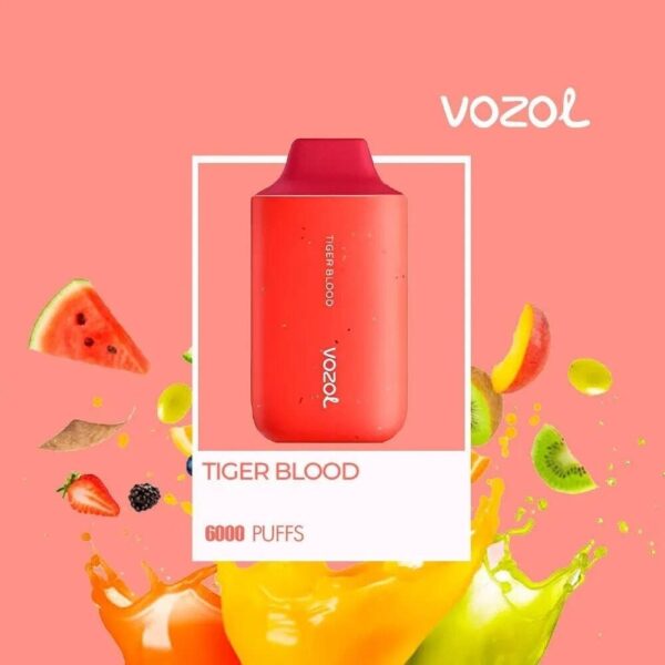 Vozol Star 6000 Tiger Blood - Türkiyenin Güvenilir Pod Mod - Elektronik ...